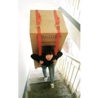 現貨加強版 搬家神器 肩背帶。尼龍 省力輕鬆 搬家 堅固 耐用 護肩塾-細節圖4