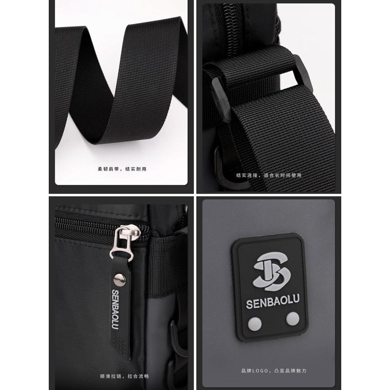 現貨 人氣新款超實用多分層防潑水郵差包 806-細節圖2