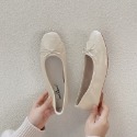 [LY櫥窗]一眼心動！精工雕花刺繡蝴蝶結平底娃娃鞋包鞋(三色)012703-LOVEWAY-規格圖8