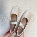 [LY櫥窗]絕對精緻！法式軟皮簡約貝殼芭蕾舞娃娃鞋~L072602-規格圖8