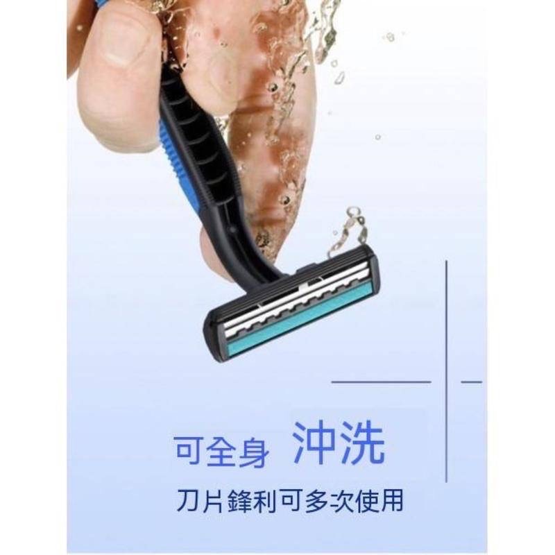 *真正不銹鋼*獨立包裝刮鬍刀  拋棄刮鬍刀 一次性刮鬍刀 雙層刮鬍刀 剃鬍刀 括鬍刀 剃刀刮鬍刀 男士刮鬍刀{巷仔口}-細節圖5