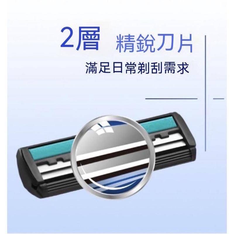 *真正不銹鋼*獨立包裝刮鬍刀  拋棄刮鬍刀 一次性刮鬍刀 雙層刮鬍刀 剃鬍刀 括鬍刀 剃刀刮鬍刀 男士刮鬍刀{巷仔口}-細節圖7
