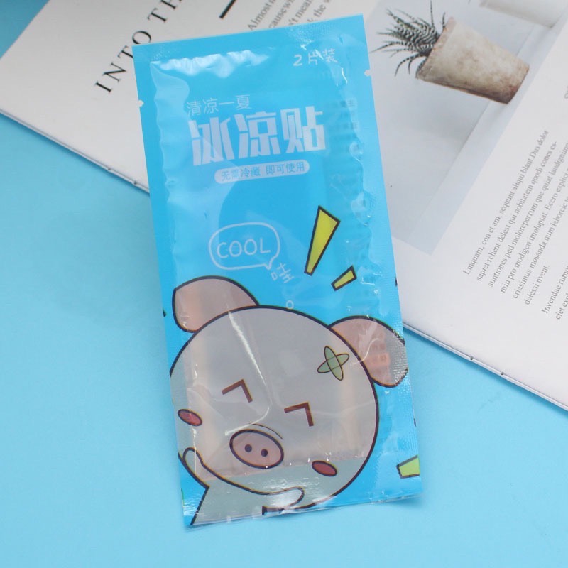 冰涼貼 夏日冰涼貼片 冰涼巾 冰涼降溫貼 涼感貼 清涼貼 消暑 冰貼 退熱貼 降溫貼 散熱貼 涼感 手機散熱貼(巷仔口)-細節圖10
