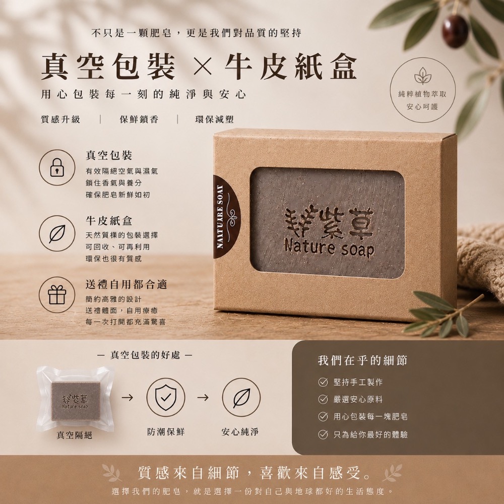 【植萃草本紫草皂】- 草本療癒-細節圖2