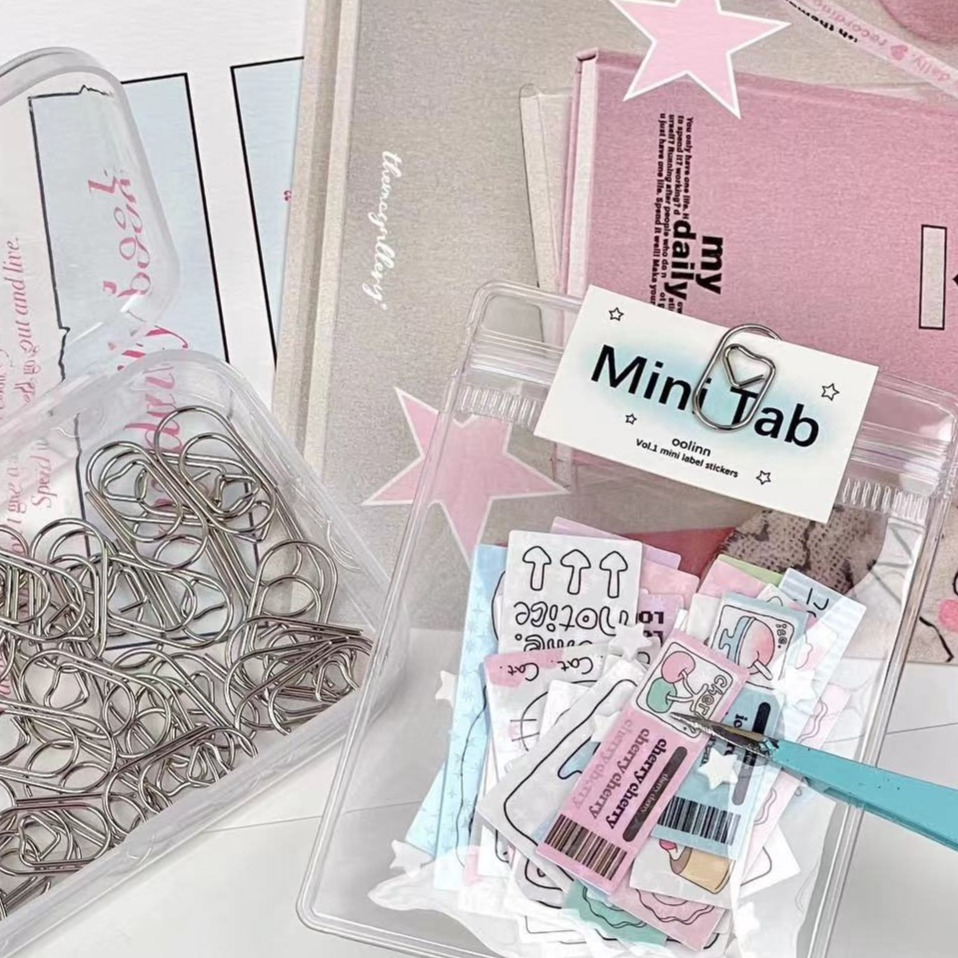 銀色愛心迴紋針-細節圖5