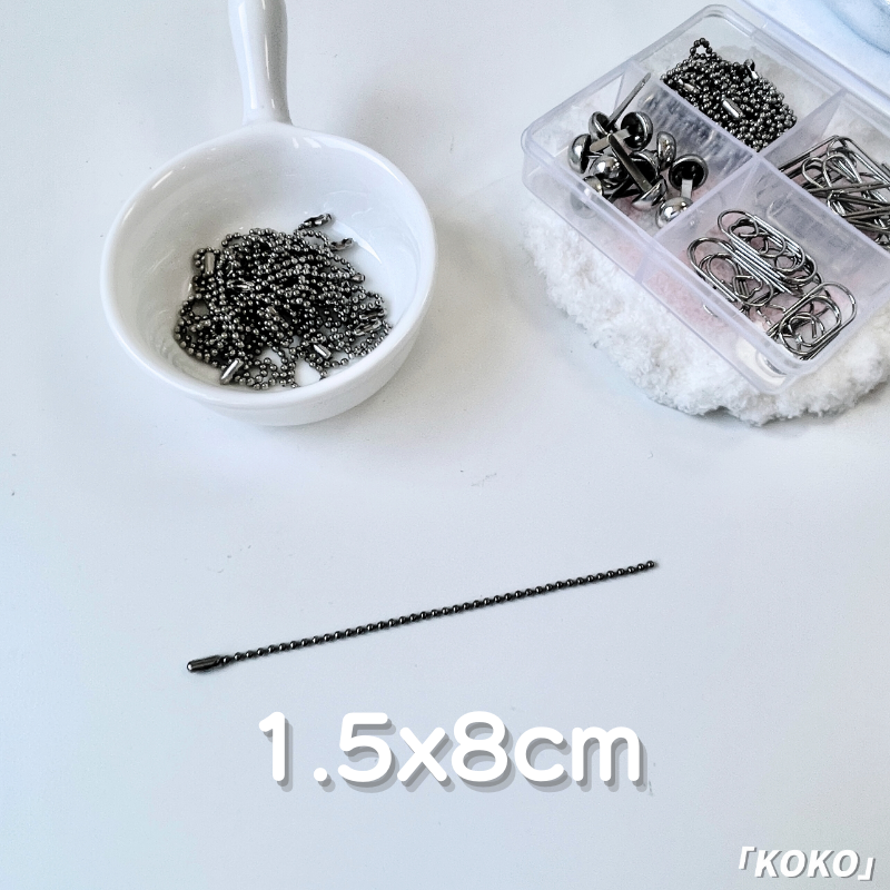 銀色珠鍊-細節圖5