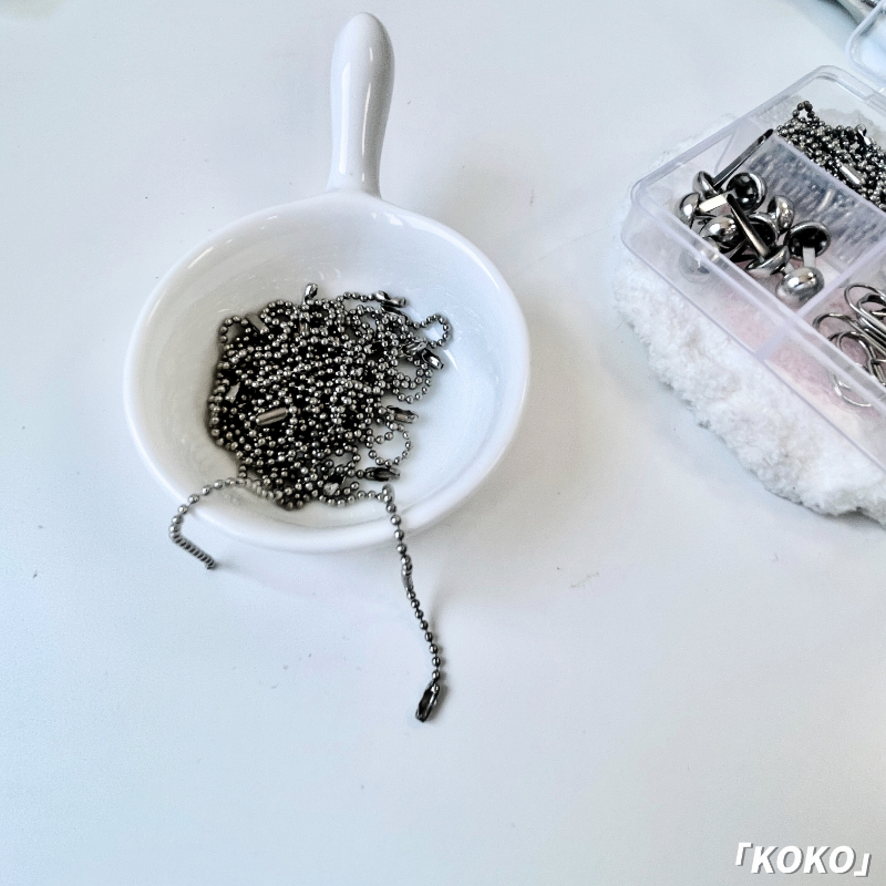 銀色珠鍊-細節圖6