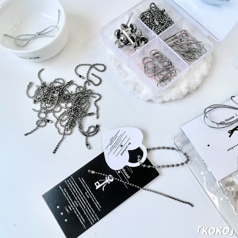 銀色珠鍊-細節圖7