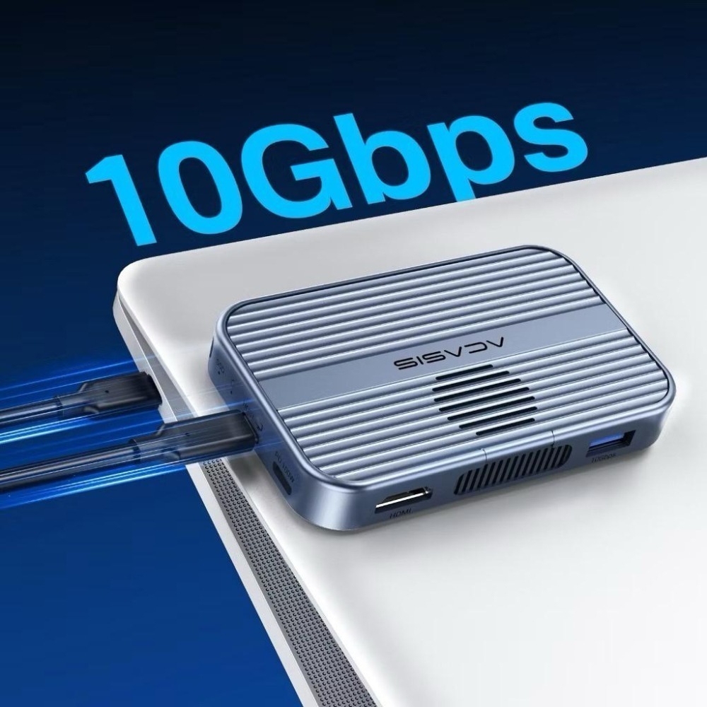 ICANSTron MagSafe 磁吸硬碟盒 iPhone 17 M.2 NVMe SSD 10Gbps 擴充-細節圖4