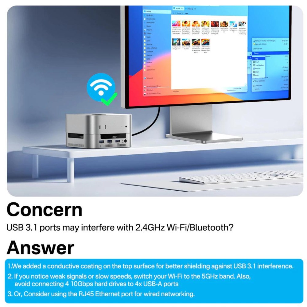 ICANSTron USB-C｜Mac mini Dock｜HDMI｜SD/TF｜4xUSB-A｜2xSSD-細節圖5