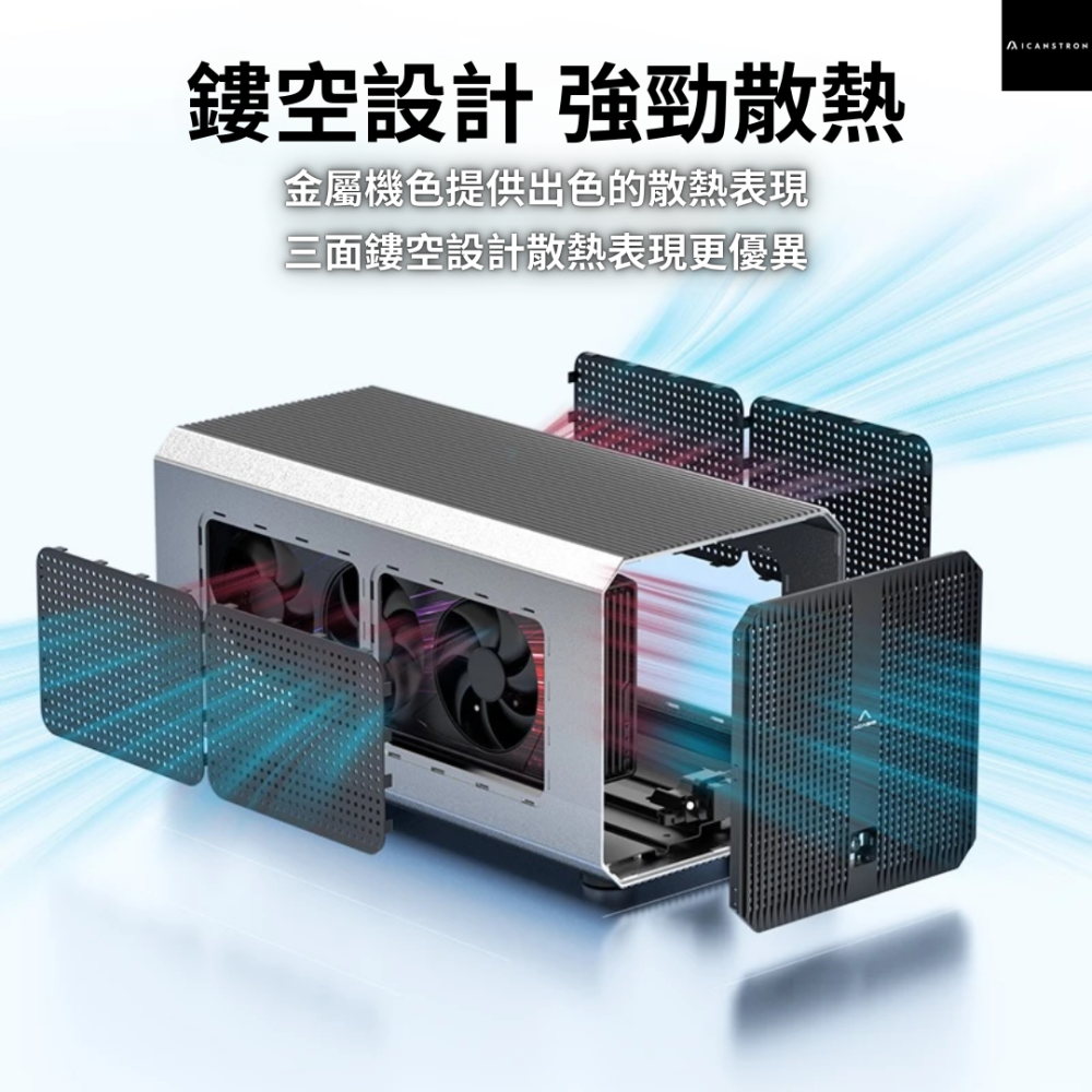 【ICANSTron】Thunderbolt 4 eGPU 外接顯卡轉接盒 40Gbps 擴充塢 Hub | 現貨-細節圖7