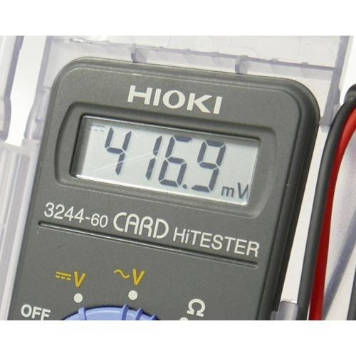 HIOKI 3244-60 日置 名片型 數位三用電表 萬用表 日本製造 附硬殼 測量 現貨 附發票-細節圖7