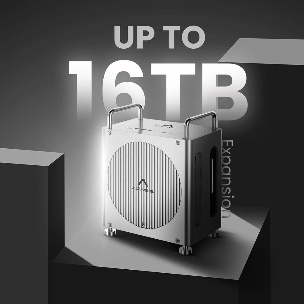 ICANSTron 8合1 Mac Mini M4 底座 40Gbps M.2 SSD 擴充塢 Hub-細節圖5