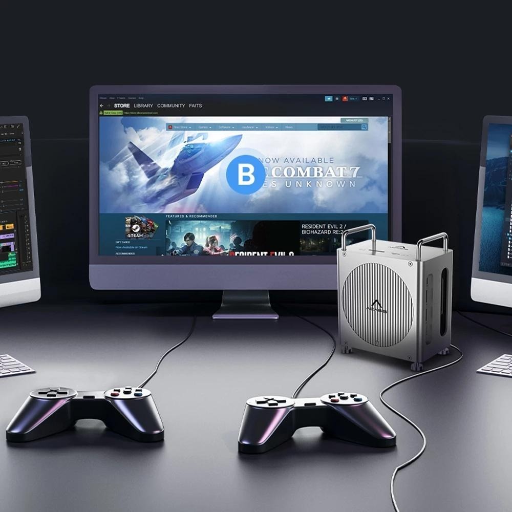 ICANSTron 8合1 Mac Mini M4 底座 40Gbps M.2 SSD 擴充塢 Hub-細節圖6