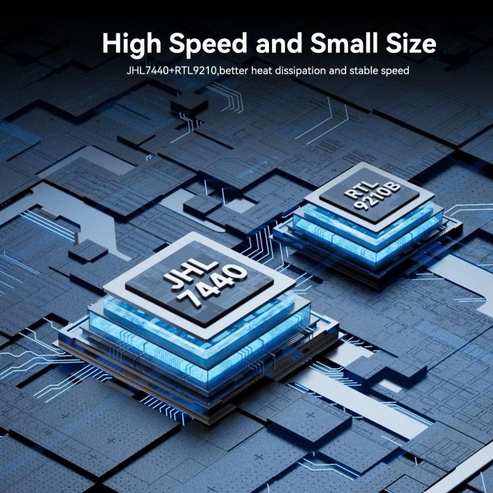 ICANSTron Thunderbolt 4 硬碟盒 40Gbps USB4 M.2 NVMe 外接盒 擴充-細節圖6