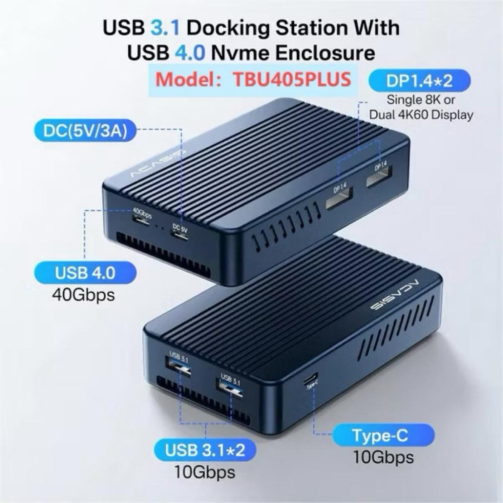 ACASIS Thunderbolt4 | 40Gbps | M.2 NVME SSD-細節圖9