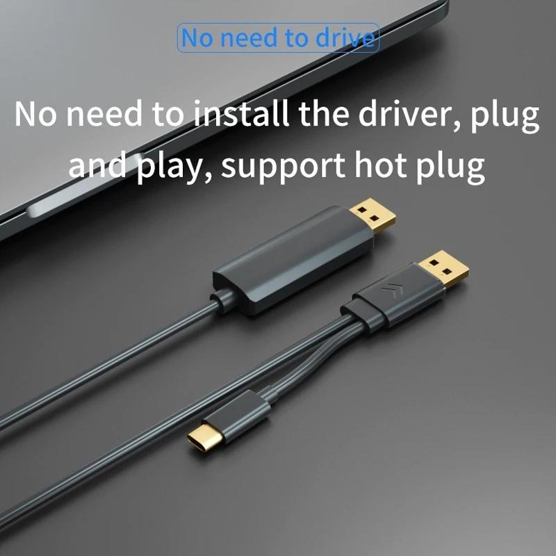 ACASIS USB-C/A 3.0 Copy Cable-細節圖3