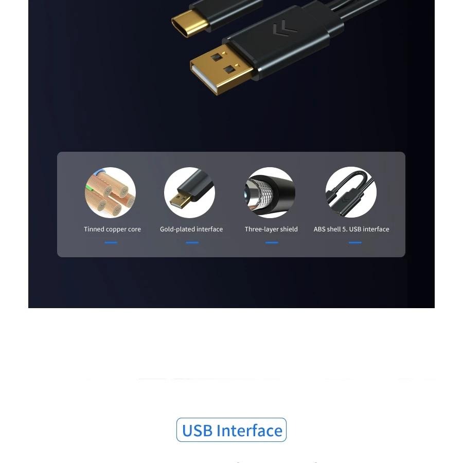 ACASIS USB-C/A 3.0 Copy Cable-細節圖4