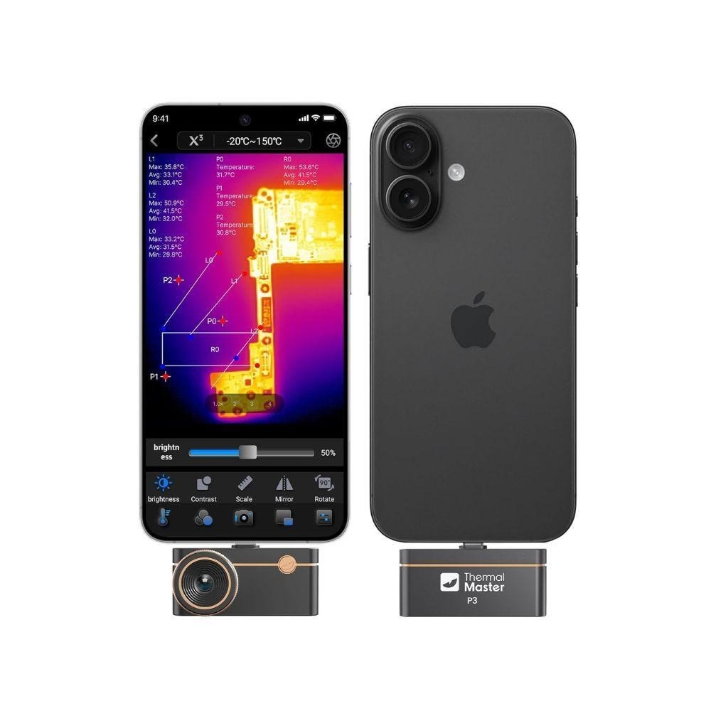 Thermal Master｜迷你手機熱像儀｜256X192解析支援ios/android/windows-細節圖6
