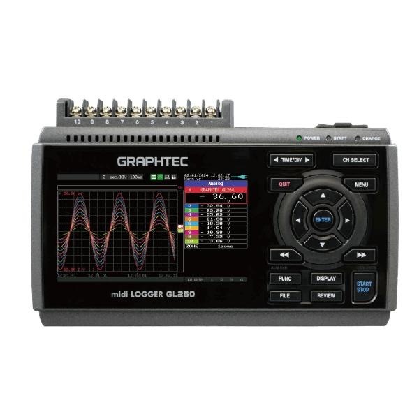【GRAPHTEC】GL260 溫度記錄器 GL860 多頻道數據採集儀 萬用輸入 支援熱電偶/電壓 | 現貨 附發票-細節圖3