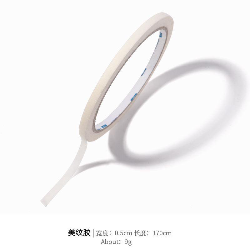 美甲膠帶 美紋膠帶 美甲花紋條紋貼 指甲工具 造型隔離貼布-細節圖7