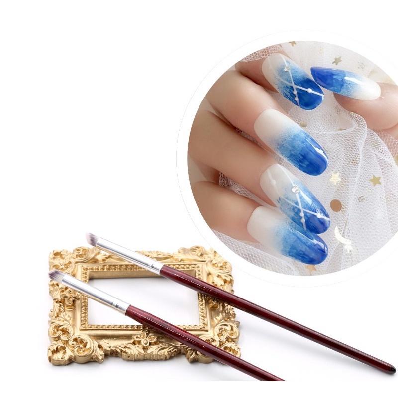 美甲漸變筆 暈染筆 暈染刷 繪花戳戳筆 光療彩繪筆-細節圖8