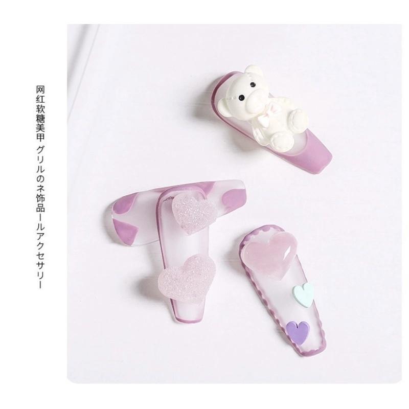 美甲pvc固態凝膠 模具造型膠DIY雕花 高透Q彈軟糖膠-細節圖5