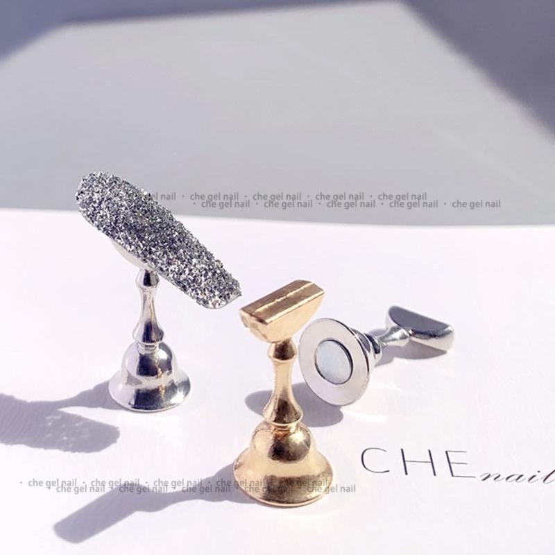 網紅爆款 🐄小奶牛美甲練習甲底座底托甲托  小奶牛愛心異形底座 調色盤拍照道具-細節圖8