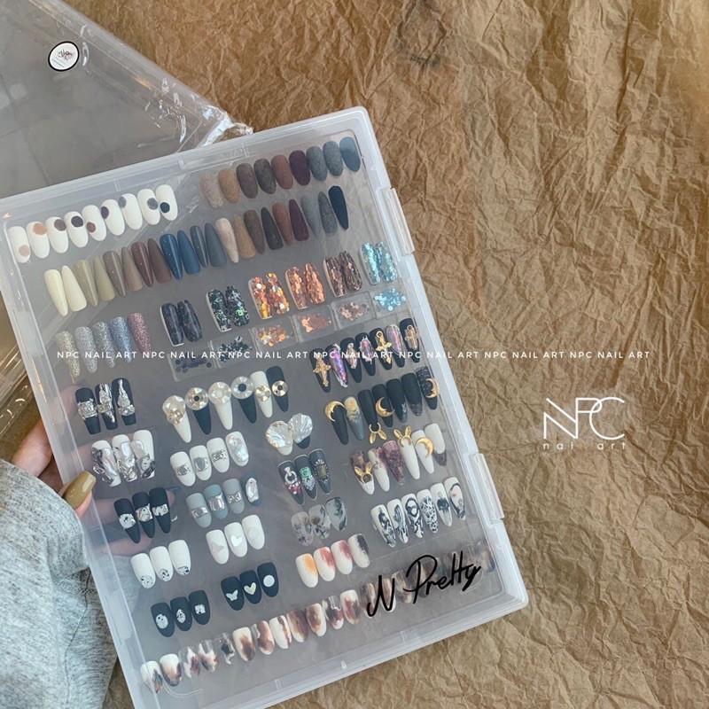 NPC獨家 拯救混亂 實用甲片防塵收納展示 大尺寸半透美甲收納工具 穿戴甲收納-細節圖6