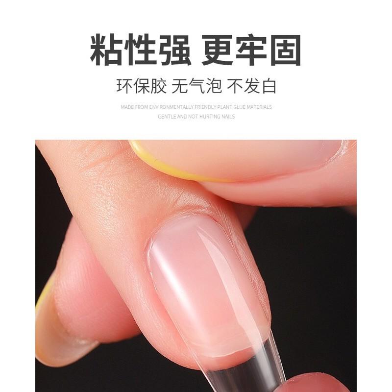 卡妞KANIU甲片黏合劑 美甲店專用延長凝膠 強力持久甲片光療膠水 植物底膠可卸-細節圖2