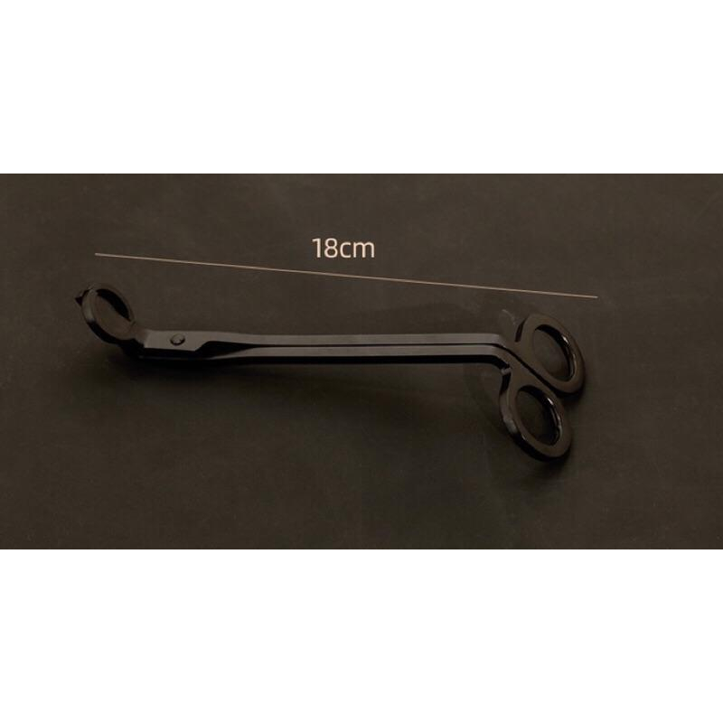 香氛蠟燭 滅燭工具四件套 ⭐️ 蠟燭剪 燭芯勾 滅燭罩 收納盤（ 玫瑰金  質感啞光黑 ）-細節圖6