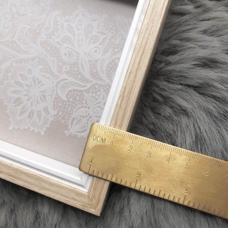 日式美甲拍照道具 相框 甲油膠蕾絲色板 展示板 實木質感相框 背景框-細節圖6