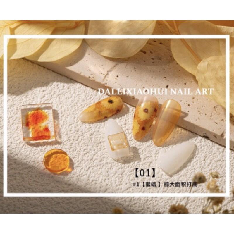 E7UNII玳瑁琥珀美甲膠 2020秋冬新款流行顯白甲油膠-細節圖8