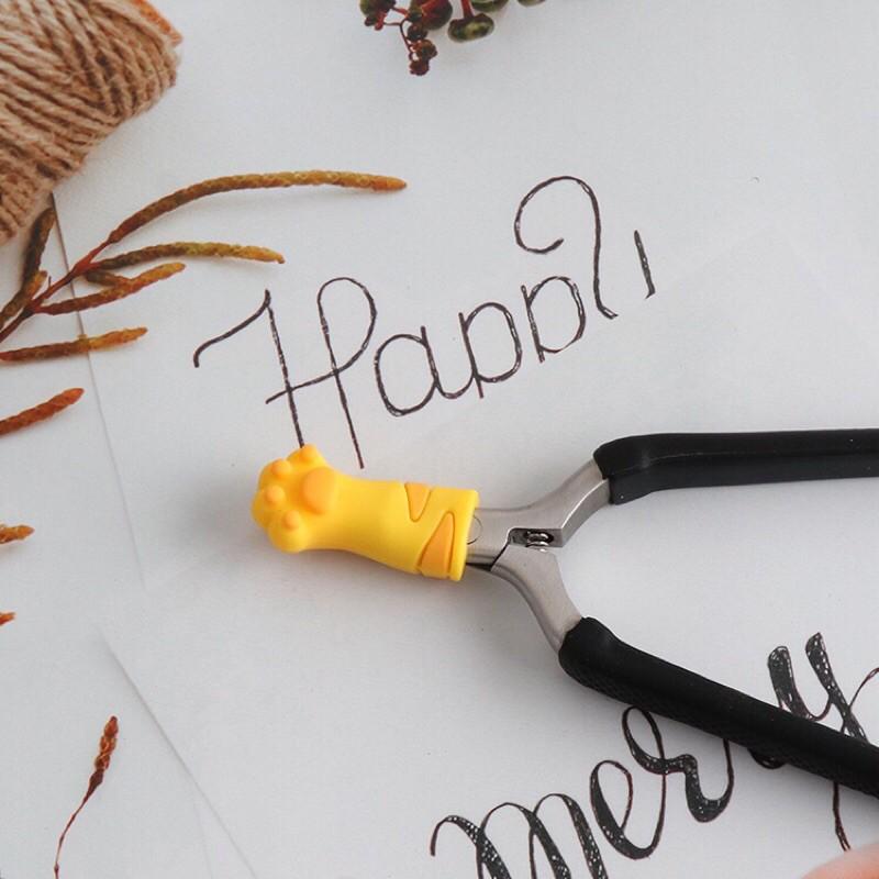 🐱🐱 美甲甘皮剪貓爪 美甲甘皮剪保護套 甘皮剪造型套 美甲甘皮剪軟套 死皮剪套 矽膠軟套 美甲工具-細節圖9