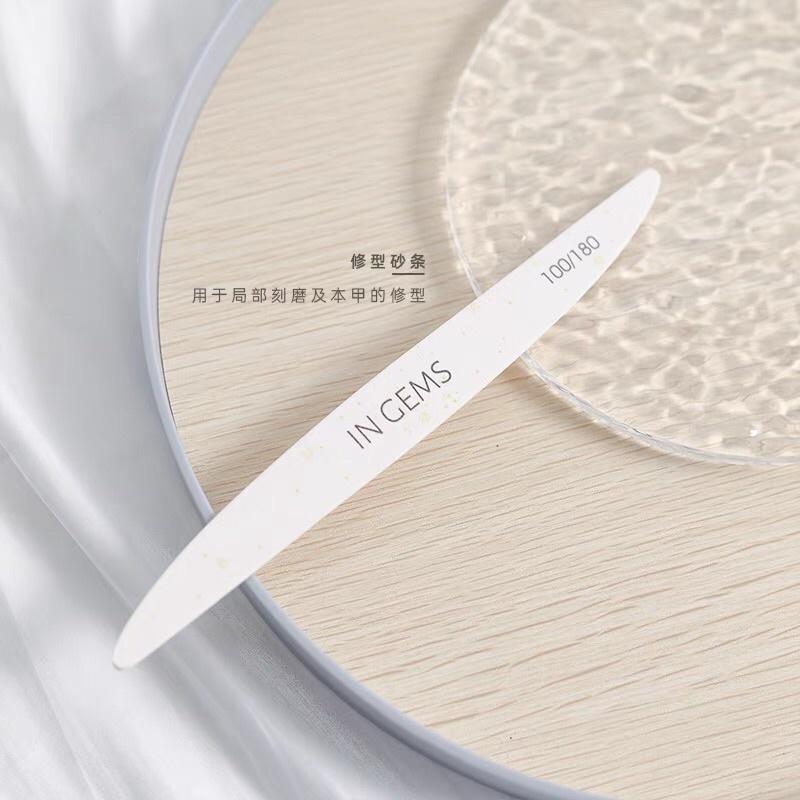 日式美甲 <可水洗> 耐磨指甲銼 打磨修型砂條搓條 磨砂條 卸甲專用海綿拋-細節圖2