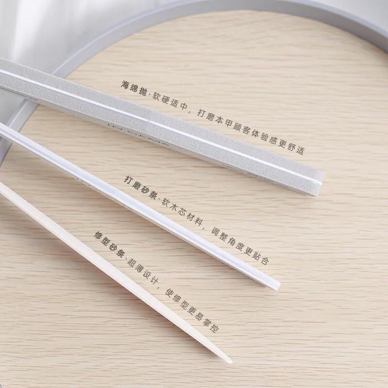 日式美甲 <可水洗> 耐磨指甲銼 打磨修型砂條搓條 磨砂條 卸甲專用海綿拋-細節圖3