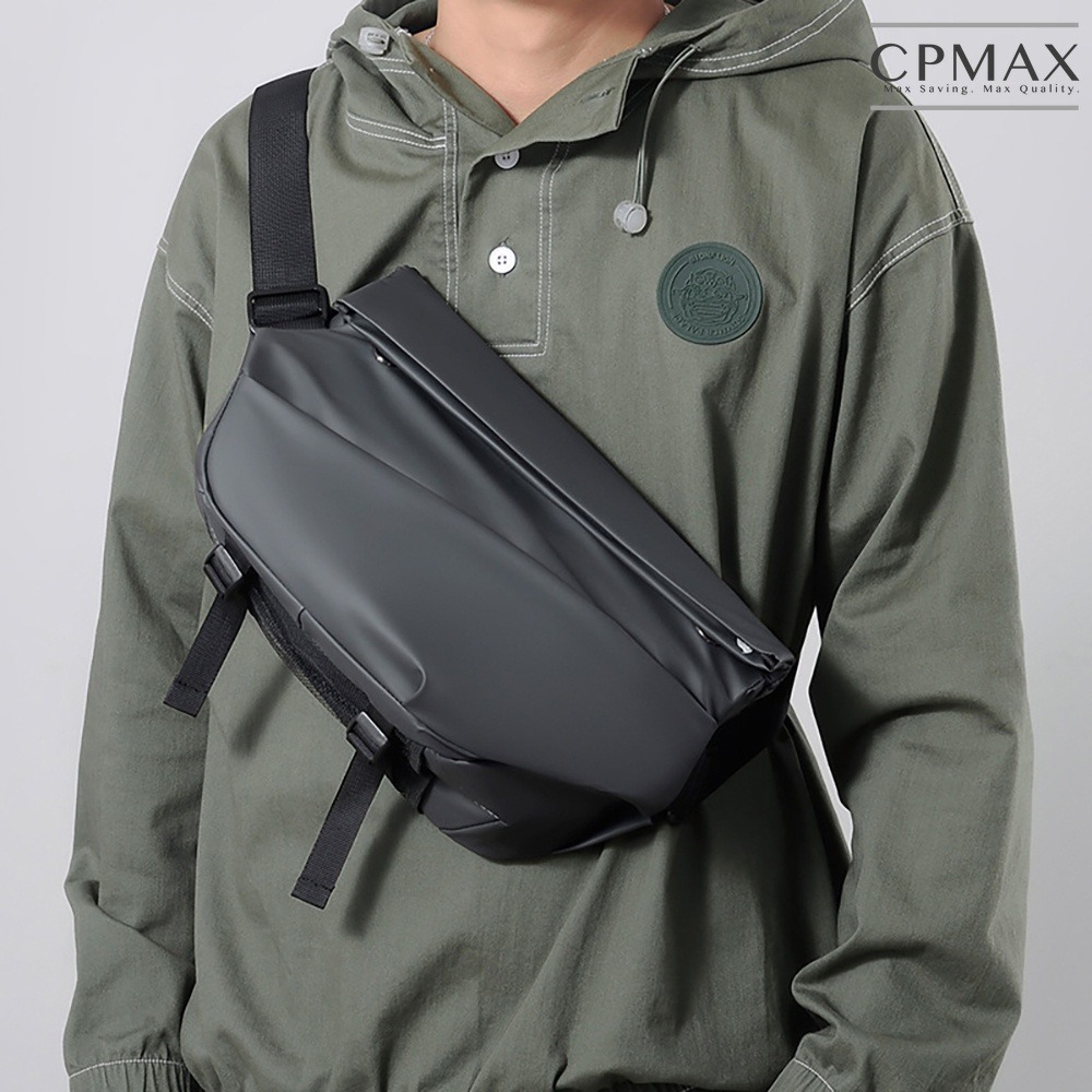 CPMAX 背包 側背包 胸前包 槍包 防盜包 運動腰包 公事包 側背包 後背包 學生書包 男士機能斜挎包【O160】-細節圖2