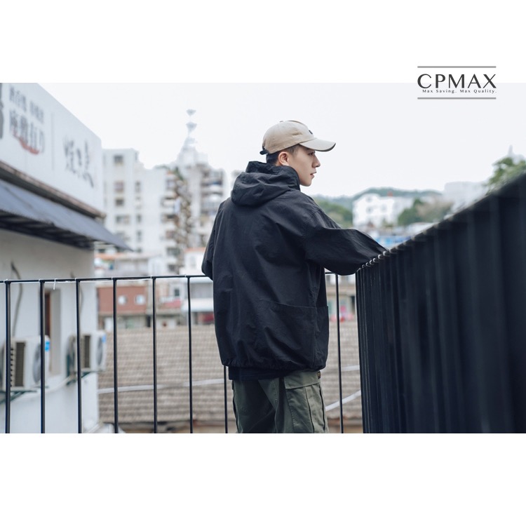 CPMAX 帥氣薄款連帽T恤 寬鬆帽T 設計師造型帽T 潮流帥氣帽T 長袖連帽上衣 【T122】-細節圖6