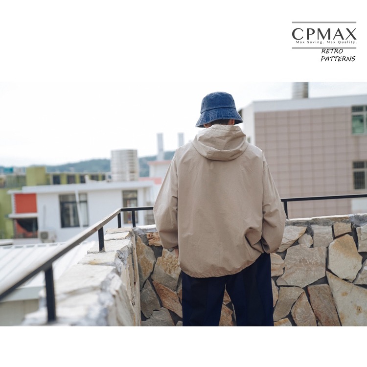 CPMAX 帥氣薄款連帽T恤 寬鬆帽T 設計師造型帽T 潮流帥氣帽T 長袖連帽上衣 【T122】-細節圖8