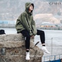 CPMAX 帥氣薄款連帽T恤 寬鬆帽T 設計師造型帽T 潮流帥氣帽T 長袖連帽上衣 【T122】-規格圖9