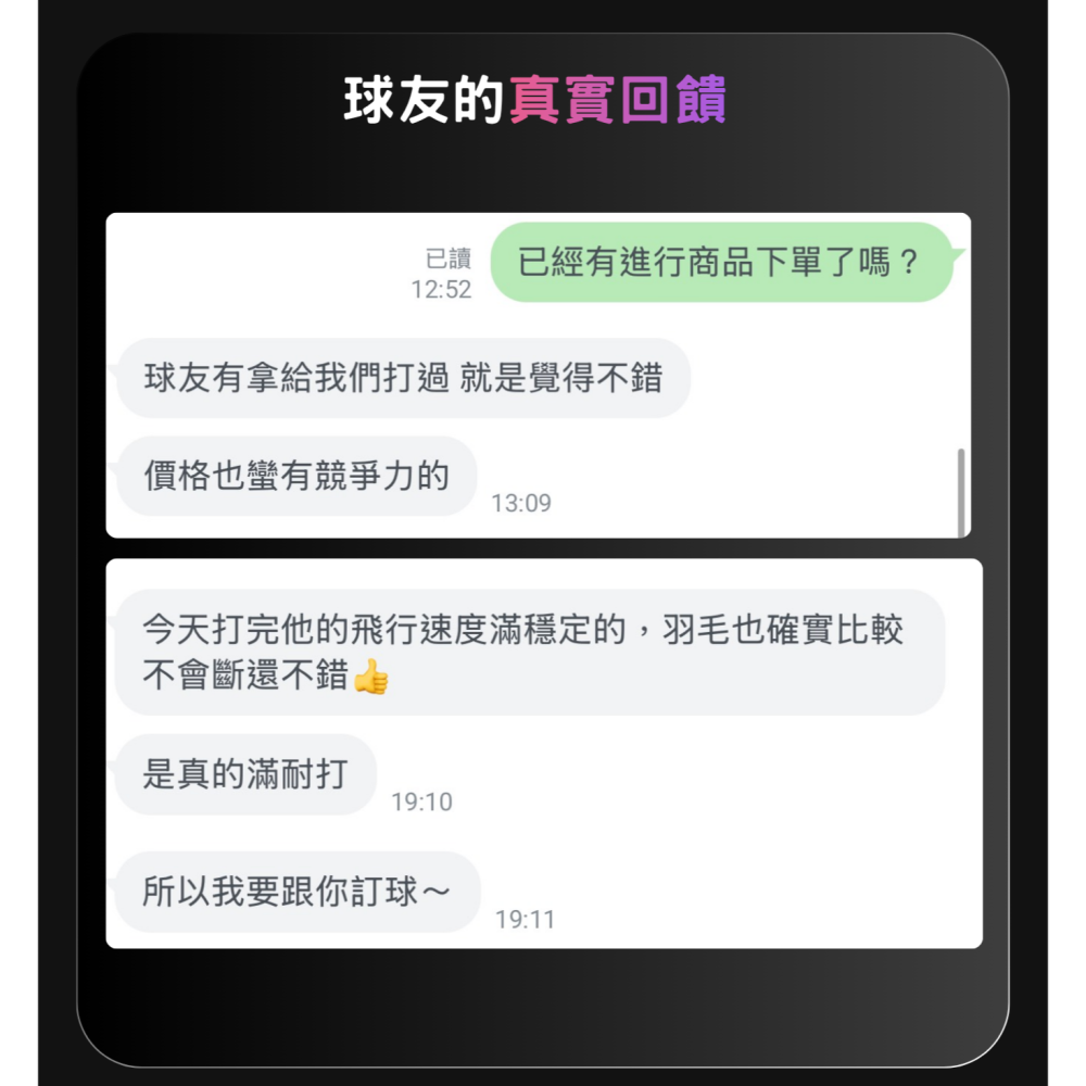 SMASH 01 PLUS 鵝毛羽毛球12顆組-細節圖7