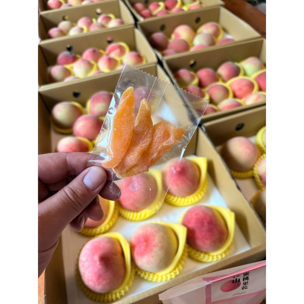【 拉拉山直送 溫帶水蜜桃果乾 】 🍑 150g-細節圖4