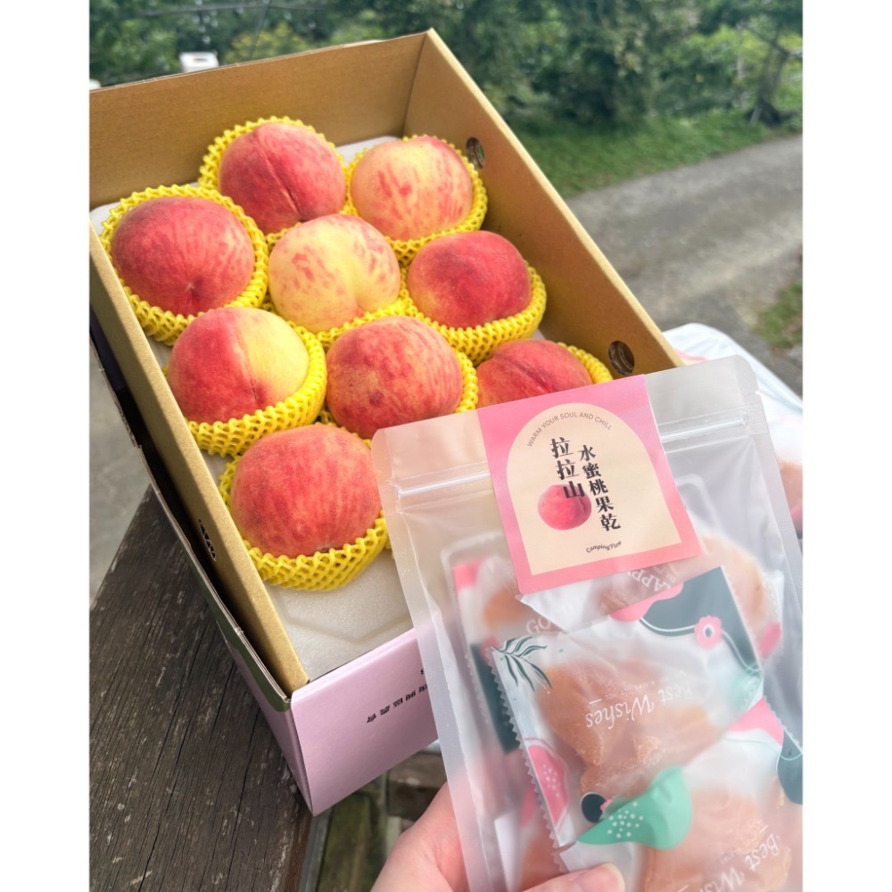 【 拉拉山直送 溫帶水蜜桃果乾 】 🍑 150g-規格圖8