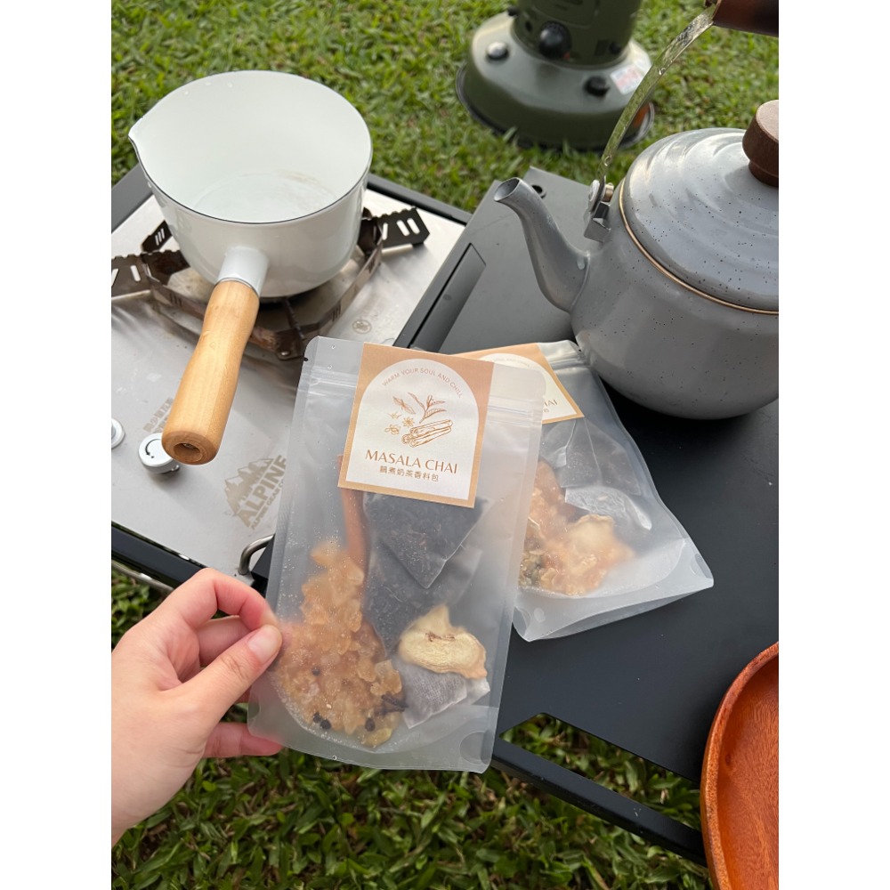 熱紅酒香料包1包+鍋煮奶茶香料包2包/盒