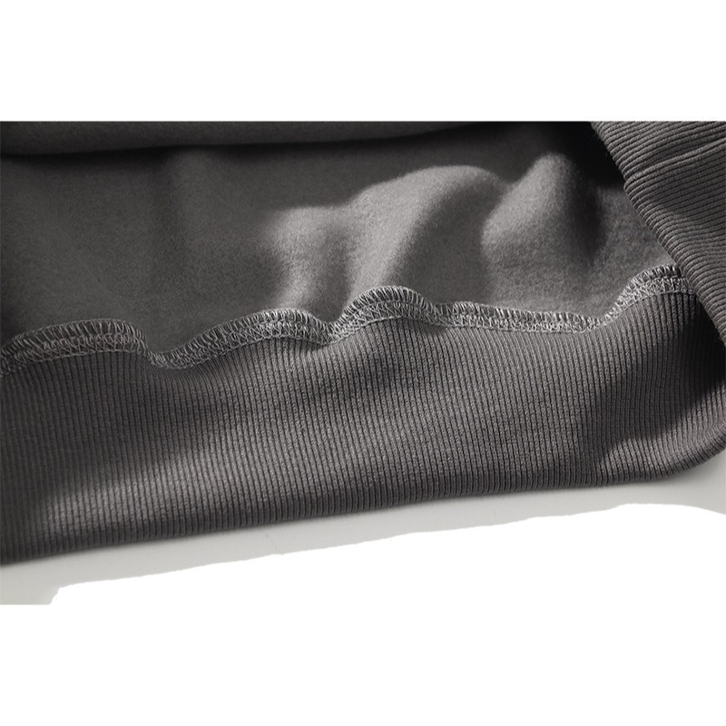 ESSENTIALS 立體字母帽T(加絨內裏) 刷毛連帽衛衣 男女長袖上衣 情侶衣服-細節圖11