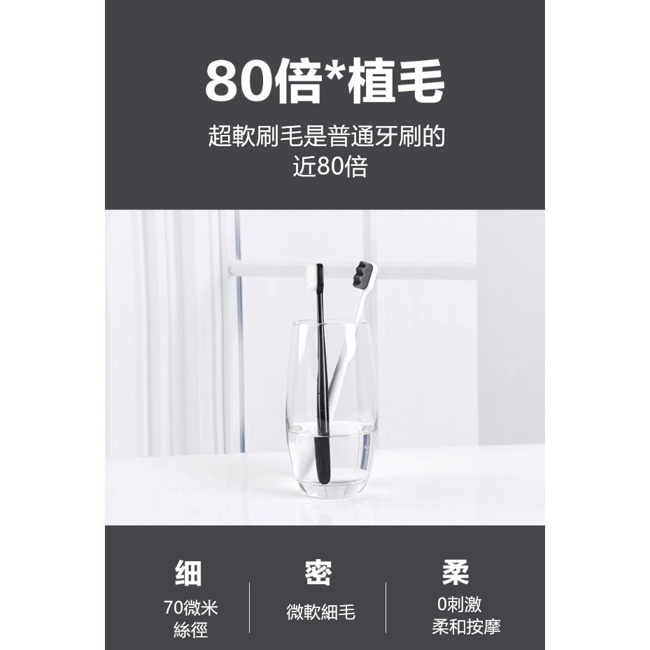 MOEMI萬毛牙刷 超軟毛牙刷 極細萬毛 12000根刷毛 日本萬毛牙刷 軟毛牙刷  成人牙刷 軟毛牙刷-細節圖5