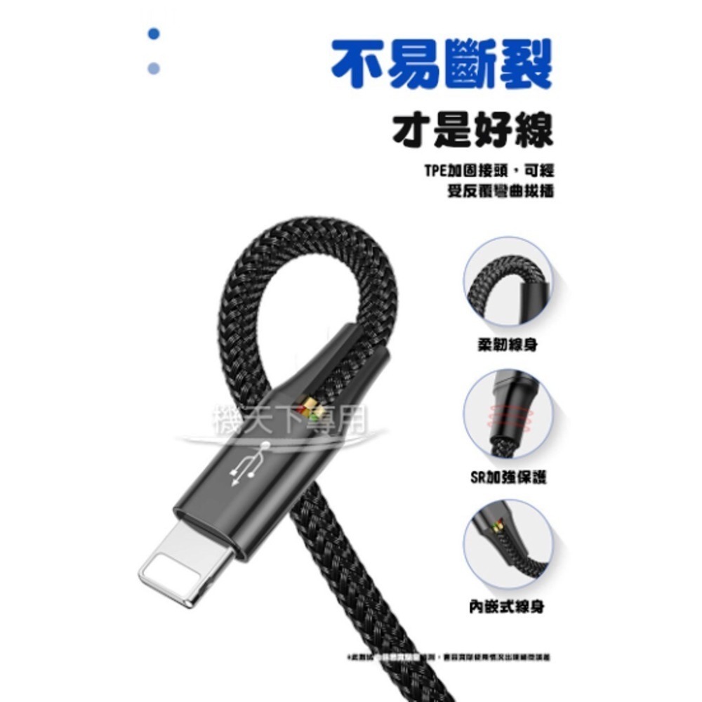 Baseus倍思 一拖四充電線 倍思傳輸線 四合一傳輸線 APPLE MICRO Type-C 一線多用 四合一充電線-細節圖4