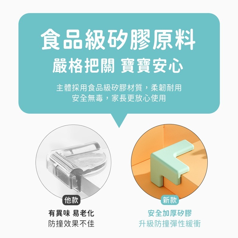 寶寶防撞角 L型防撞角 T型防撞邊角 桌角防護 兒童防護角 桌角防護 防撞護條 嬰兒防撞角 兒童安全用品 貓爪造型-細節圖3