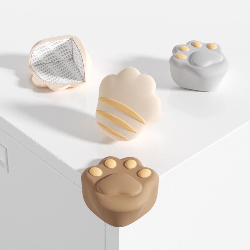 寶寶防撞角 L型防撞角 T型防撞邊角 桌角防護 兒童防護角 桌角防護 防撞護條 嬰兒防撞角 兒童安全用品 貓爪造型-規格圖10