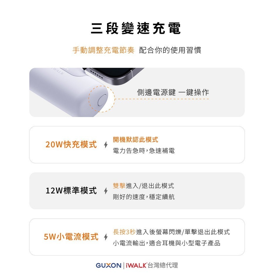 iWALK 六代直插式行動電源 5500mAh 20W快速充電 TYPE-C行動電源 口袋電源 迷你行動充 Wh標示-細節圖5